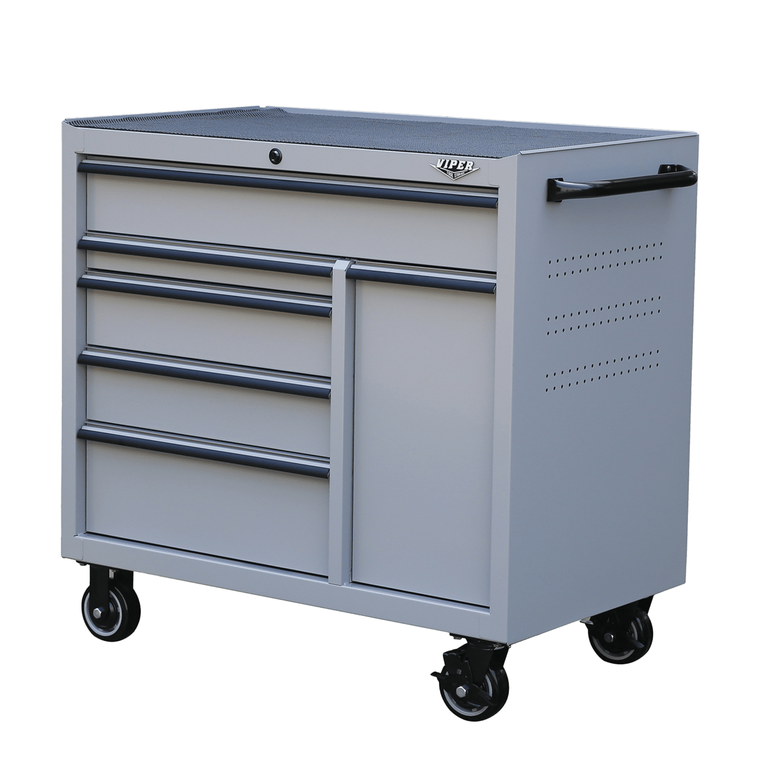 41 Inch 6 Drawer Rolling Cabinet With Power Tool Drawer Special 41-inch-6-drawer-rolling-cabinet-with-power-tool-drawer-special