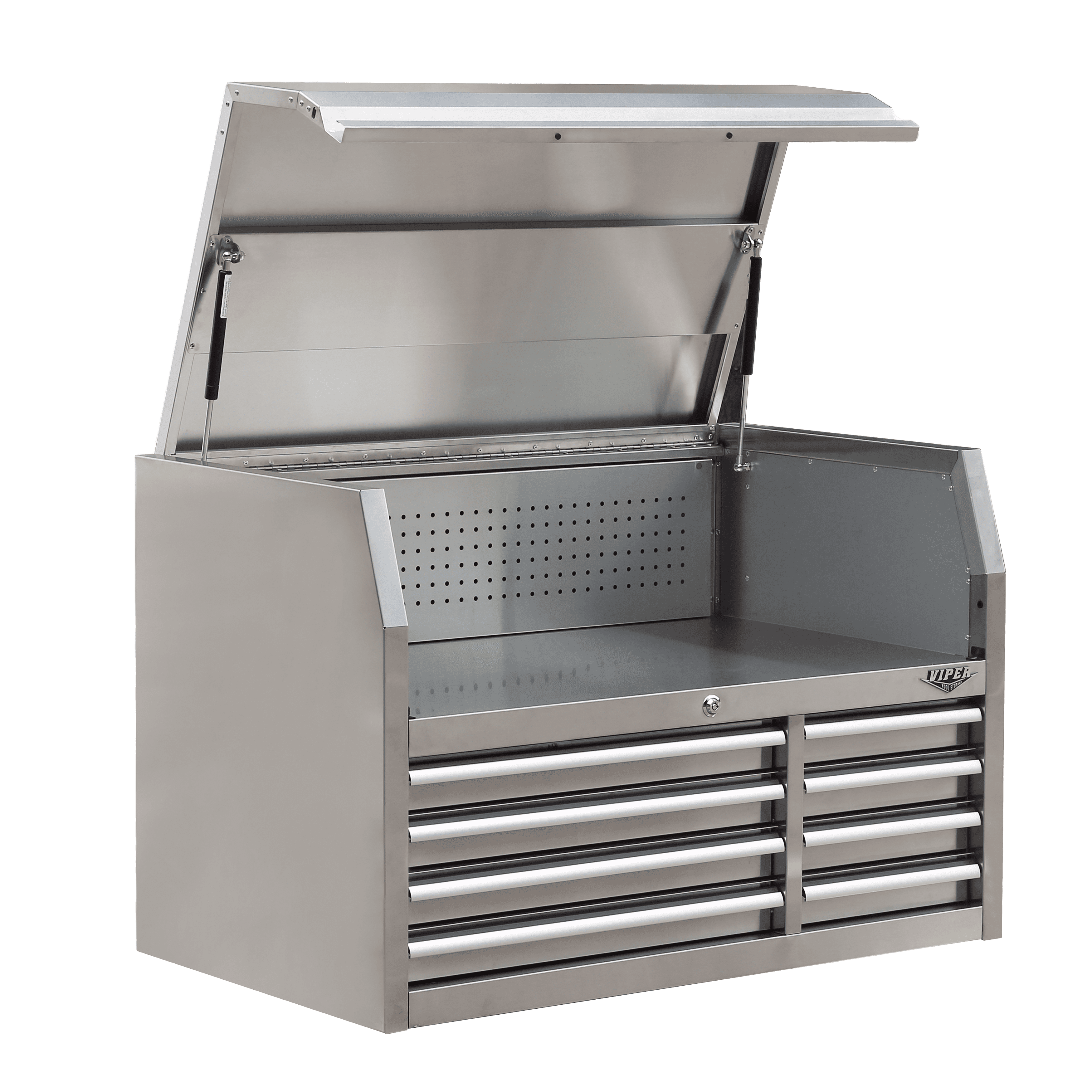 Viper Tool Storage | 41-in 8-Drawer Top Chest | 304 Viper Tool Storage | 41-in 8-Drawer Top Chest | 304