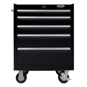 26-Inch 5-Drawer Rolling Cabinet