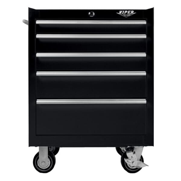 26-Inch 5-Drawer Rolling Cabinet